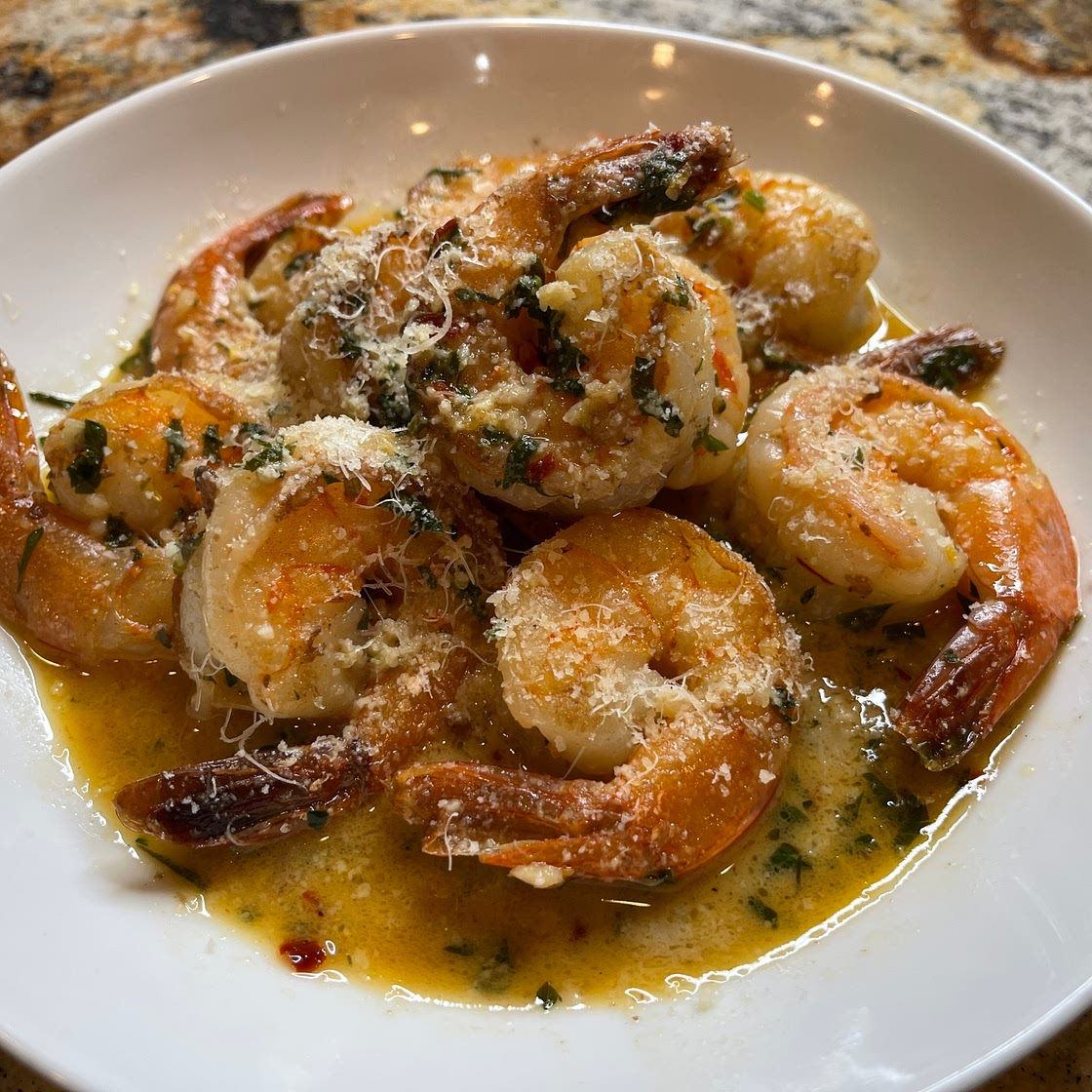 Restaurant Quality Shrimp Scampi