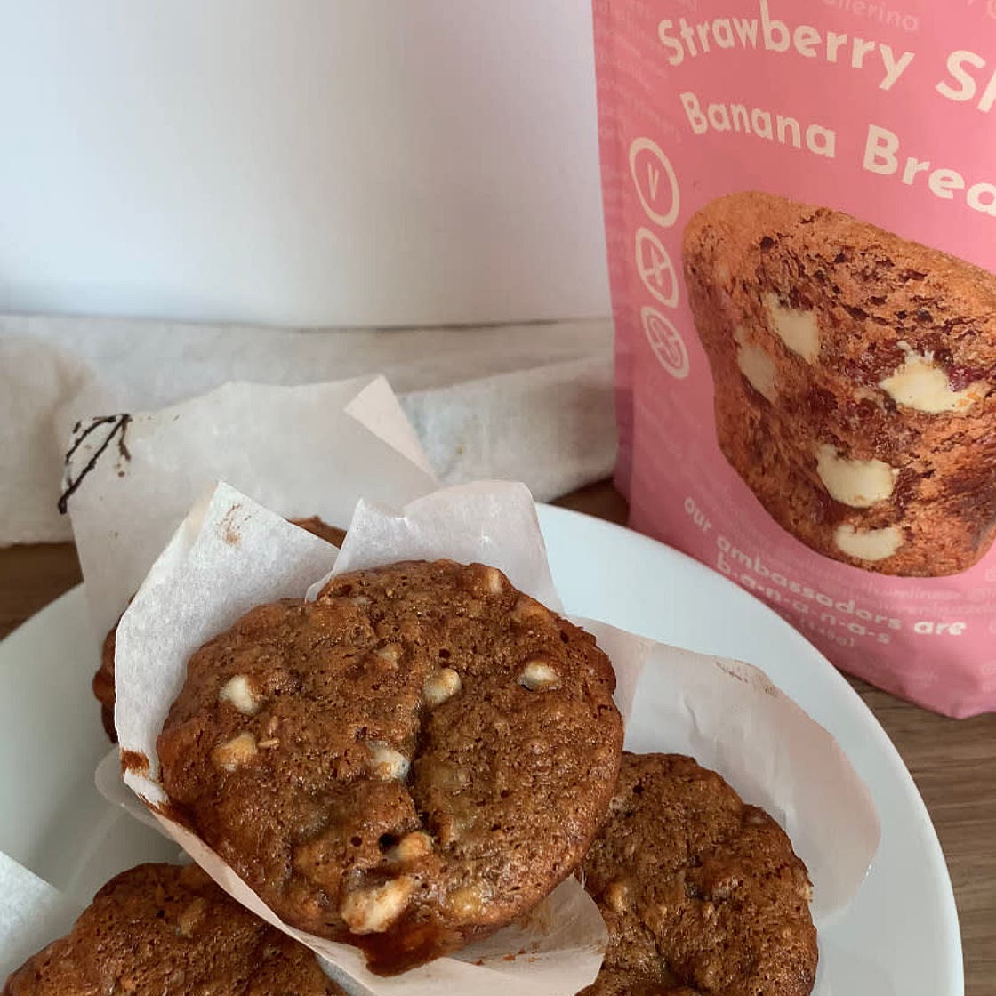 Strawberry Shortcake Muffins
