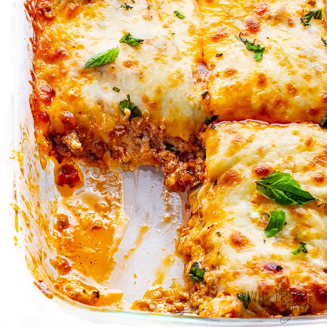 Eggplant Lasagna Recipe (Easy & Keto!)