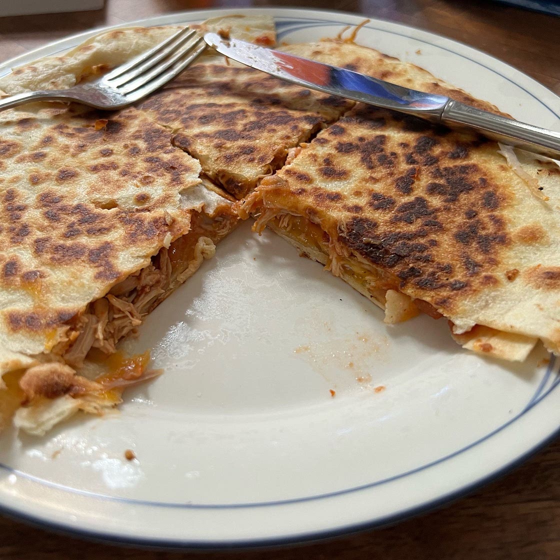 Quick Chicken Quesadillas