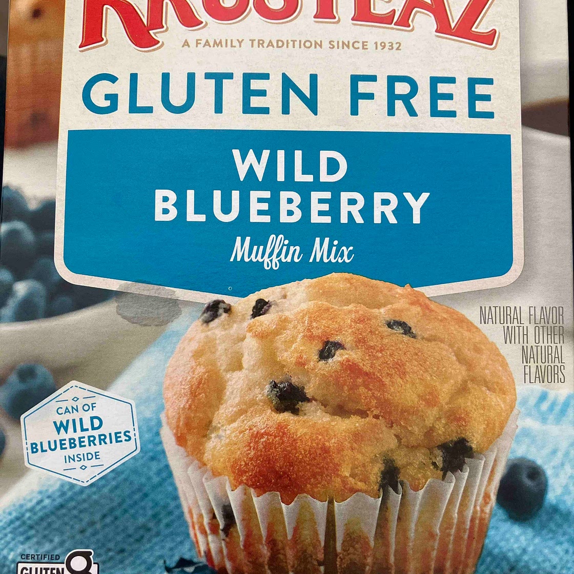 Krusteaz Gluten Free Wild Blueberry Muffins