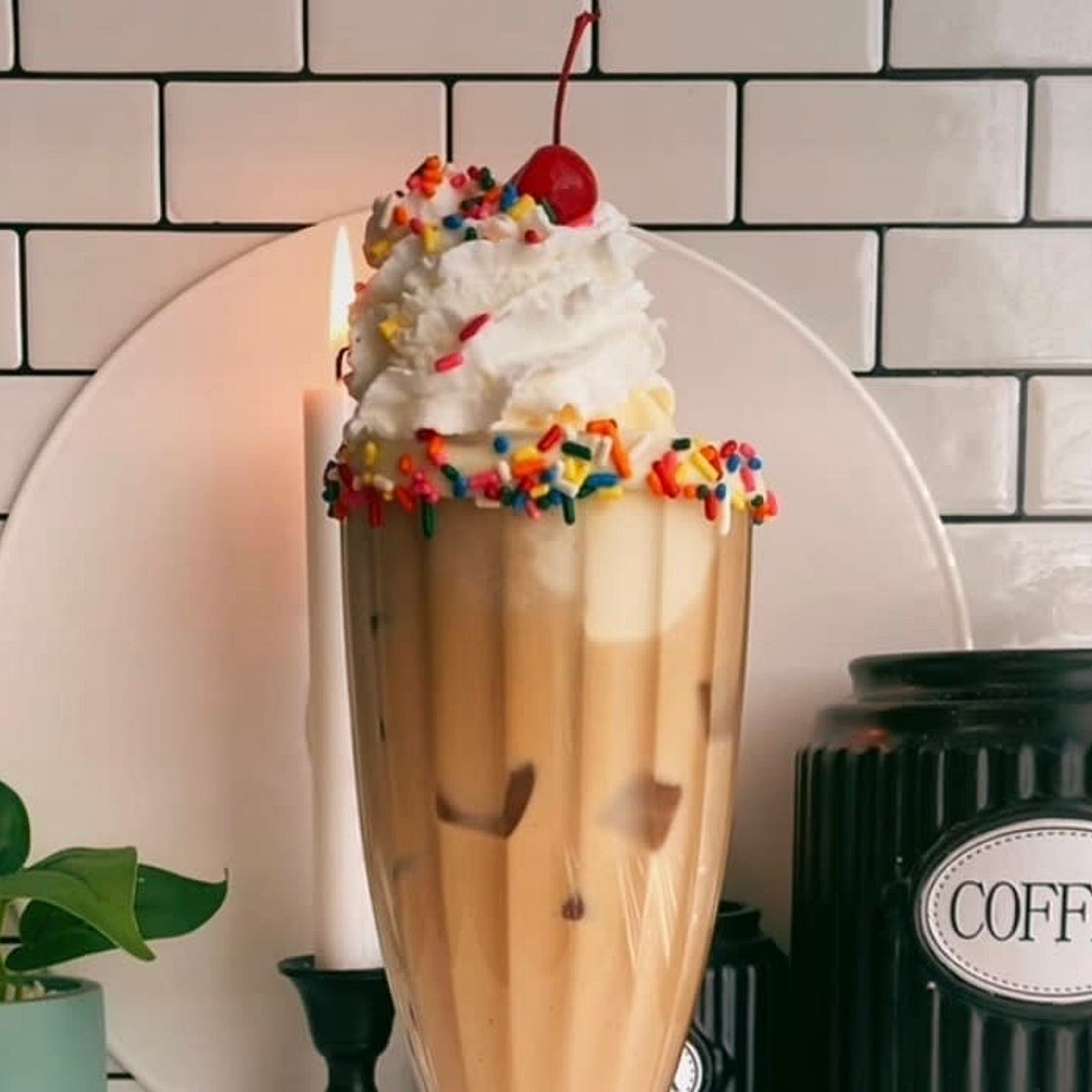 Vanilla Ice Cream Latte