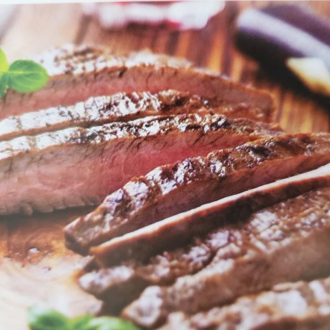 Balsamic Mustard Flank Steak