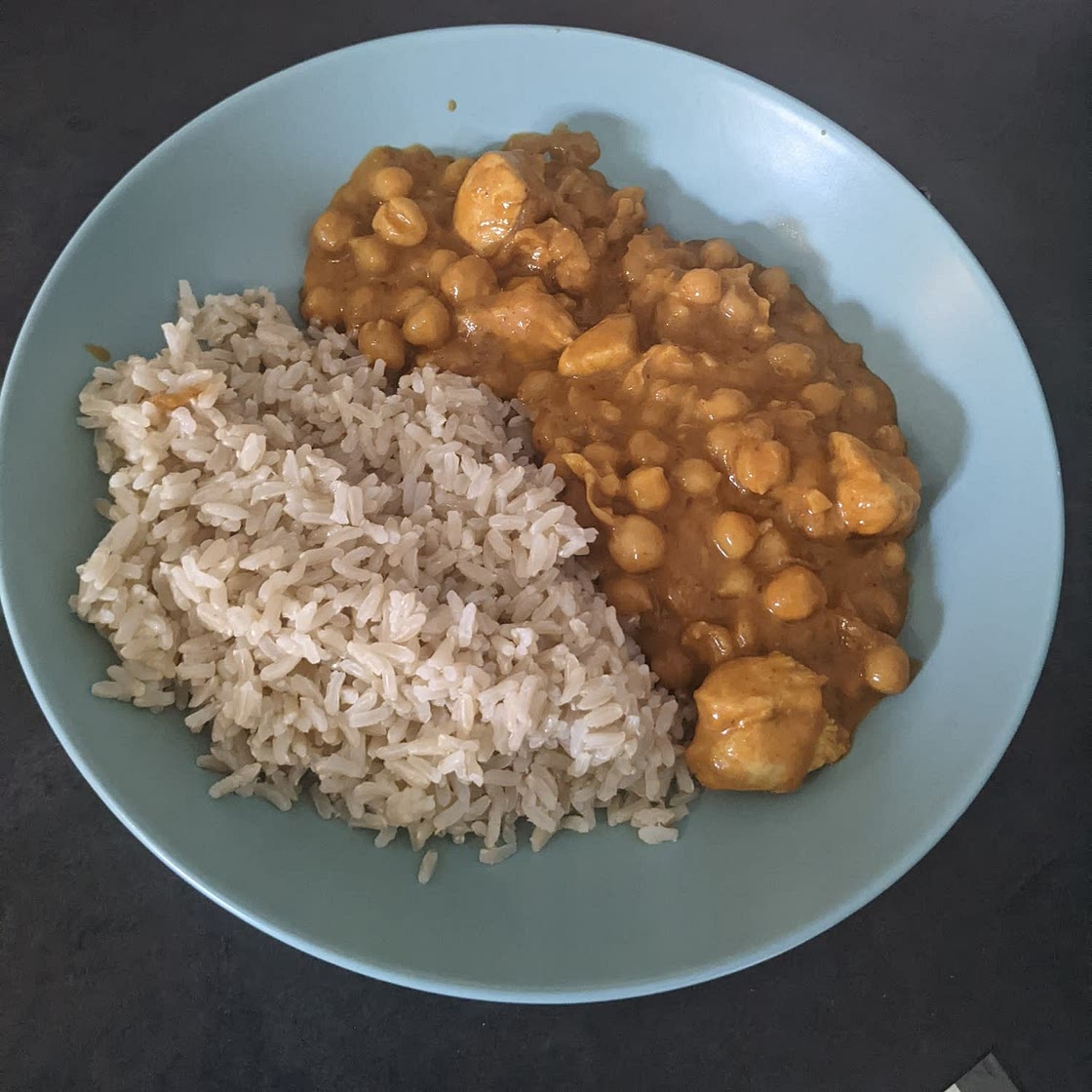 Creamy Chickpea Chicken Curry
