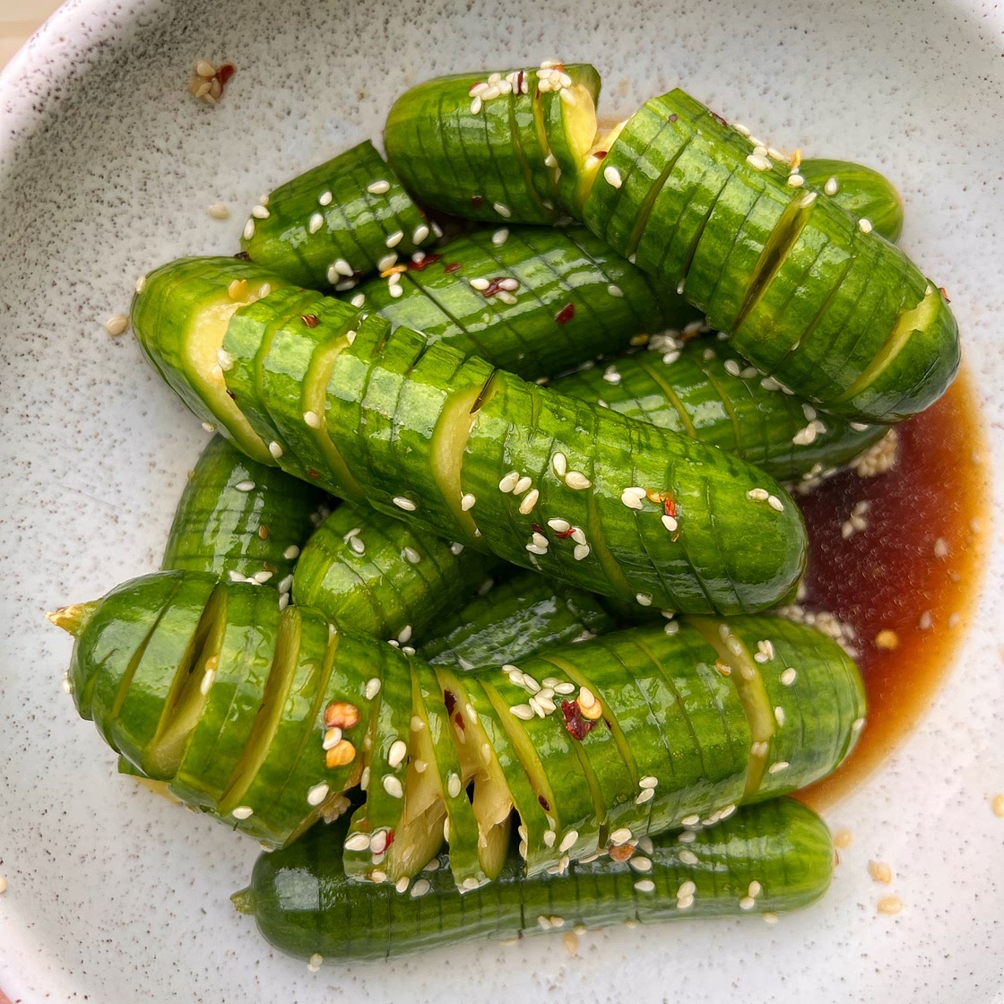 Viral Cucumber Salad