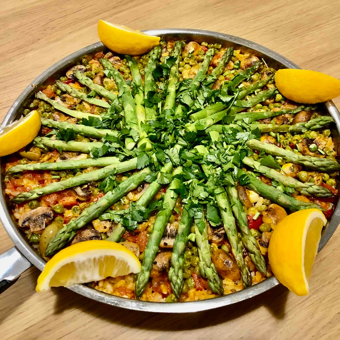 37. Vegetable Paella