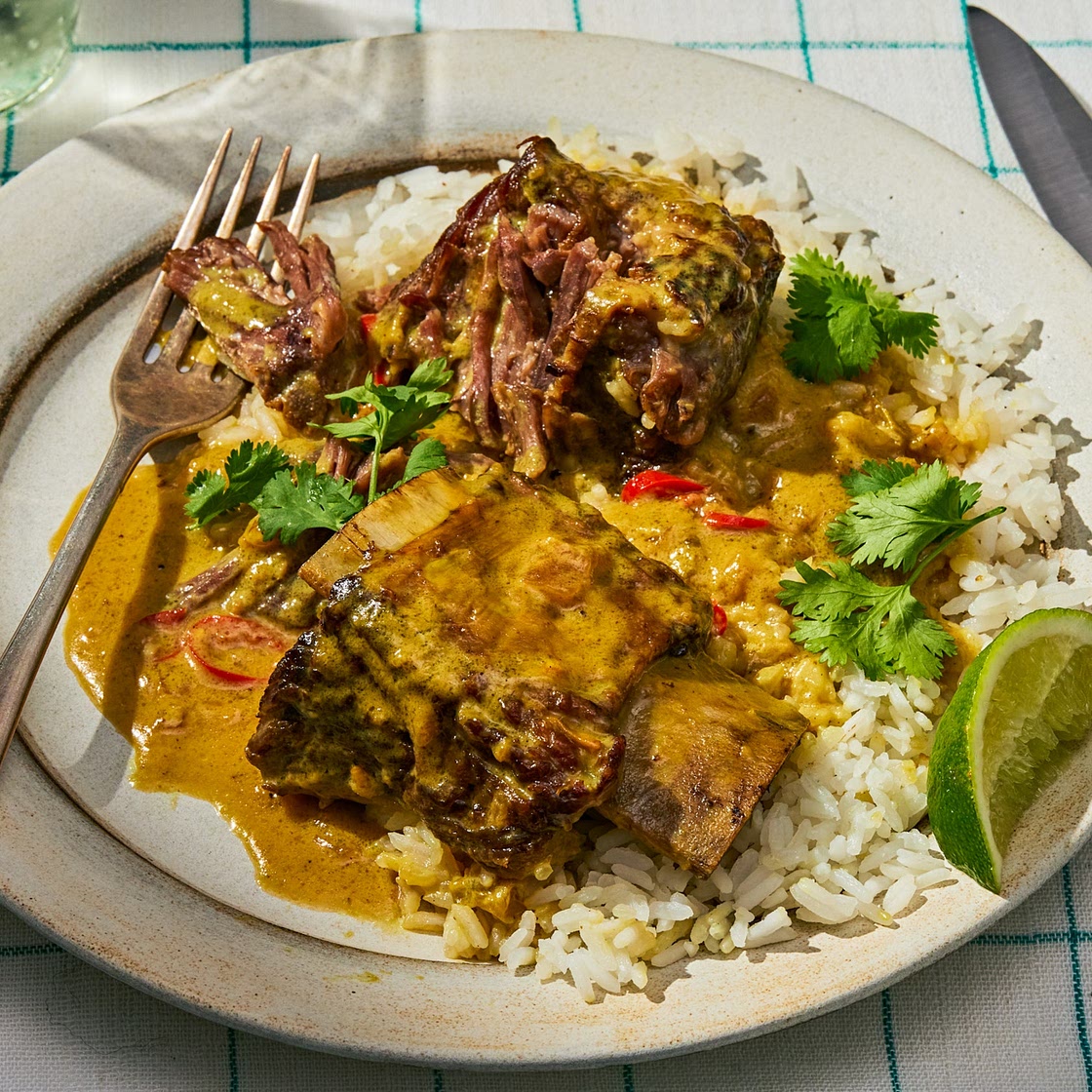 Coconut-and-Lemongrass-Braised Short Ribs