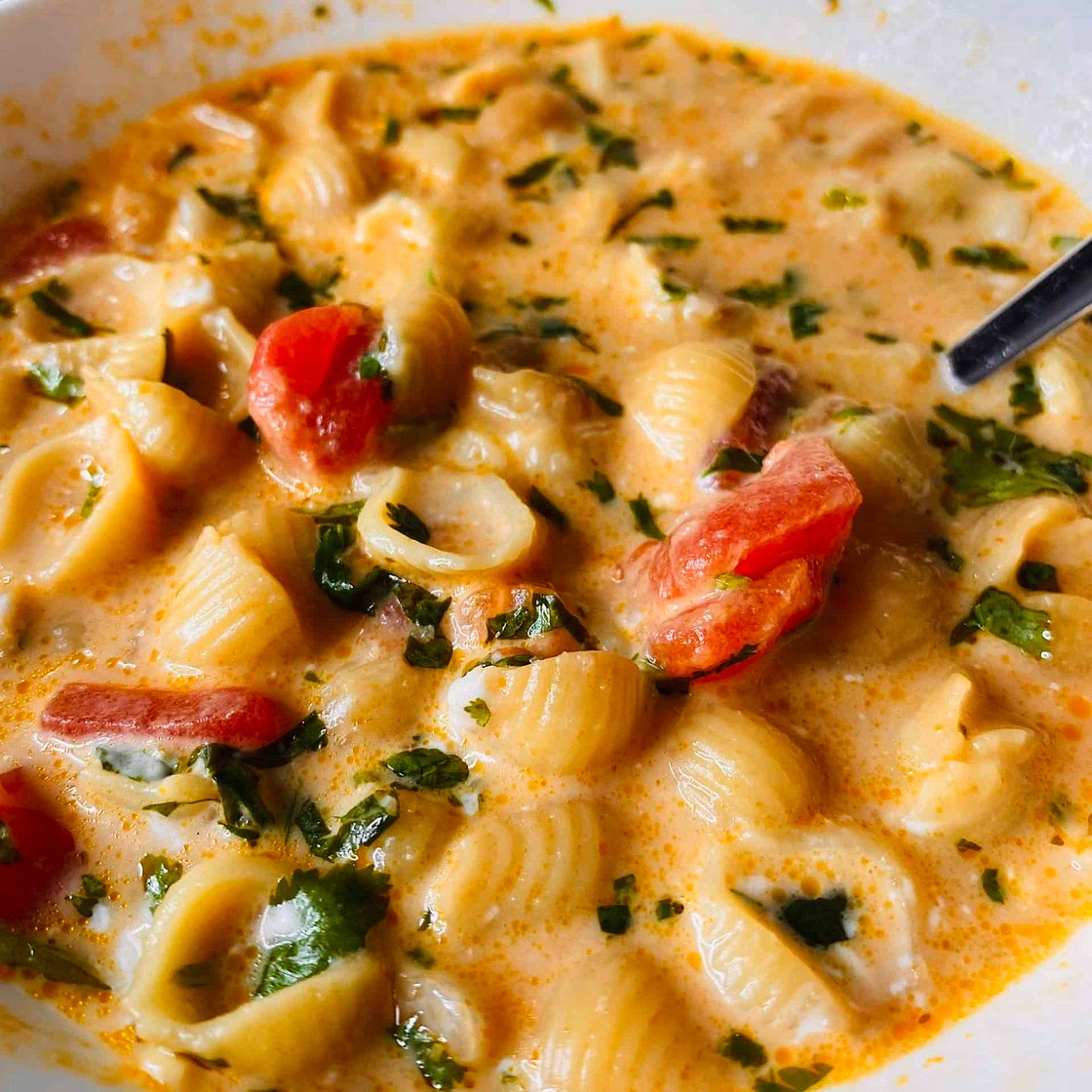 Mexican Shell Soup (Sopa de Conchitas) - Vegan