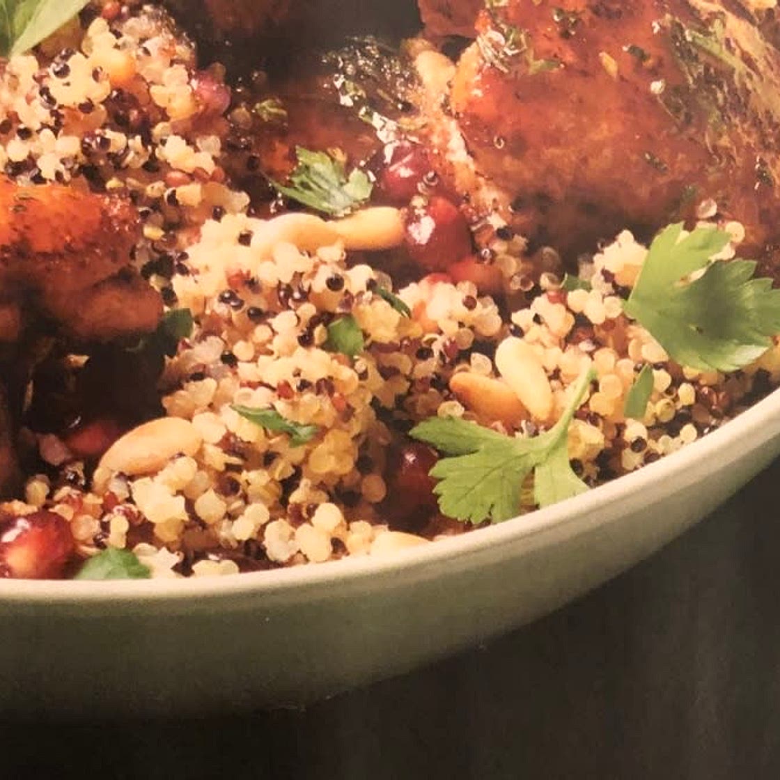 Garlic Chicken with Honey and Rosemary  