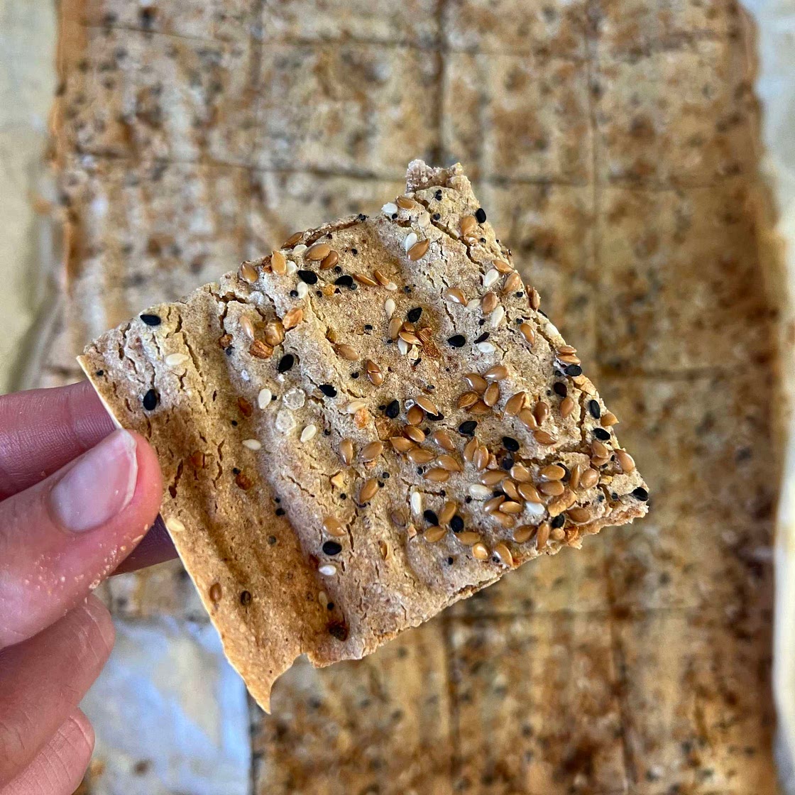 Superfood Buckwheat Crackers
