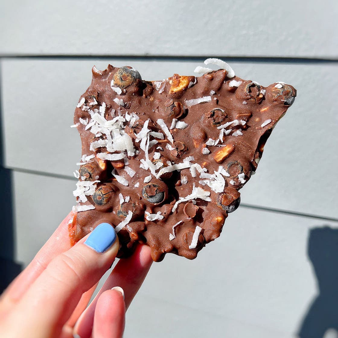 Blueberry Coconut Bark