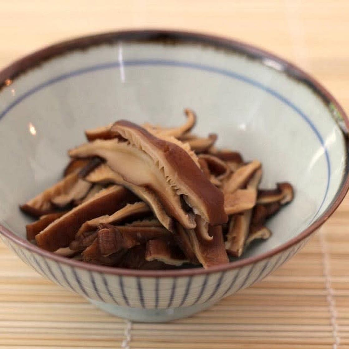 Soy Simmered Mushrooms 