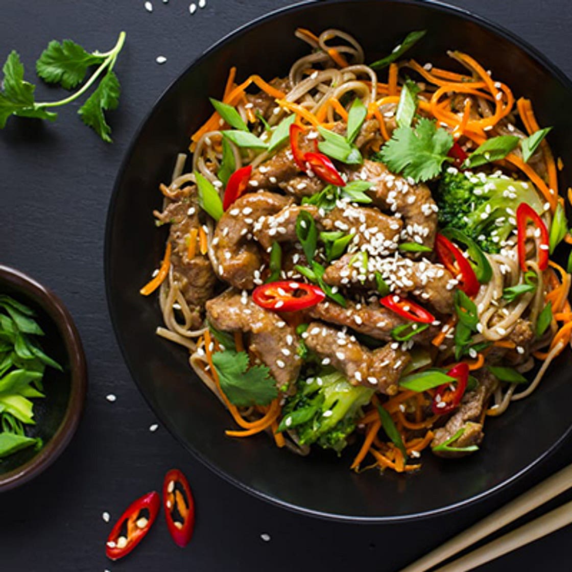 Stir-fried Ostrich and Vegetables