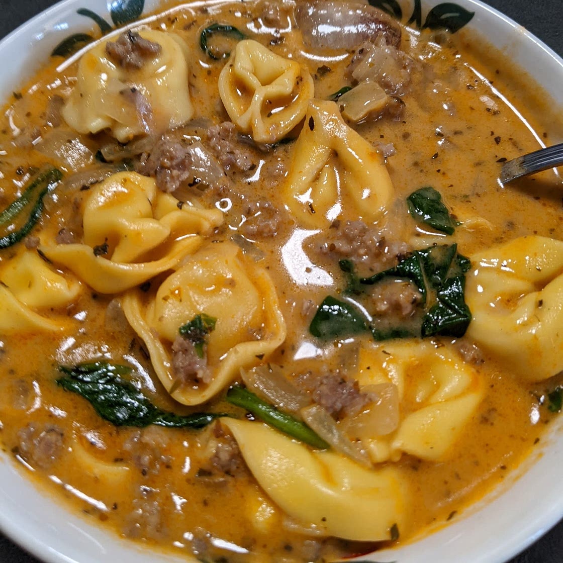 Creamy Tortellini Soup