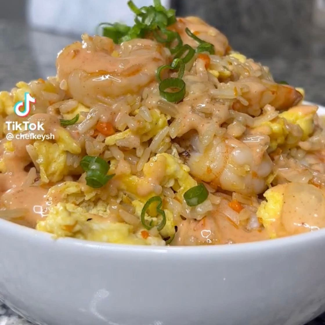 Shrimp fried rice