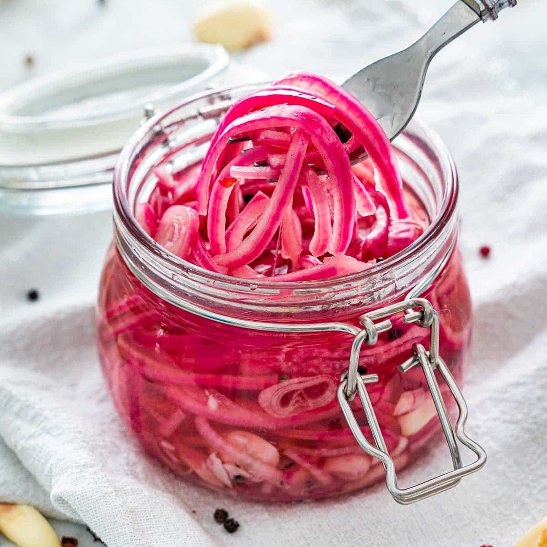 Pickled / Caramelized Red Onions