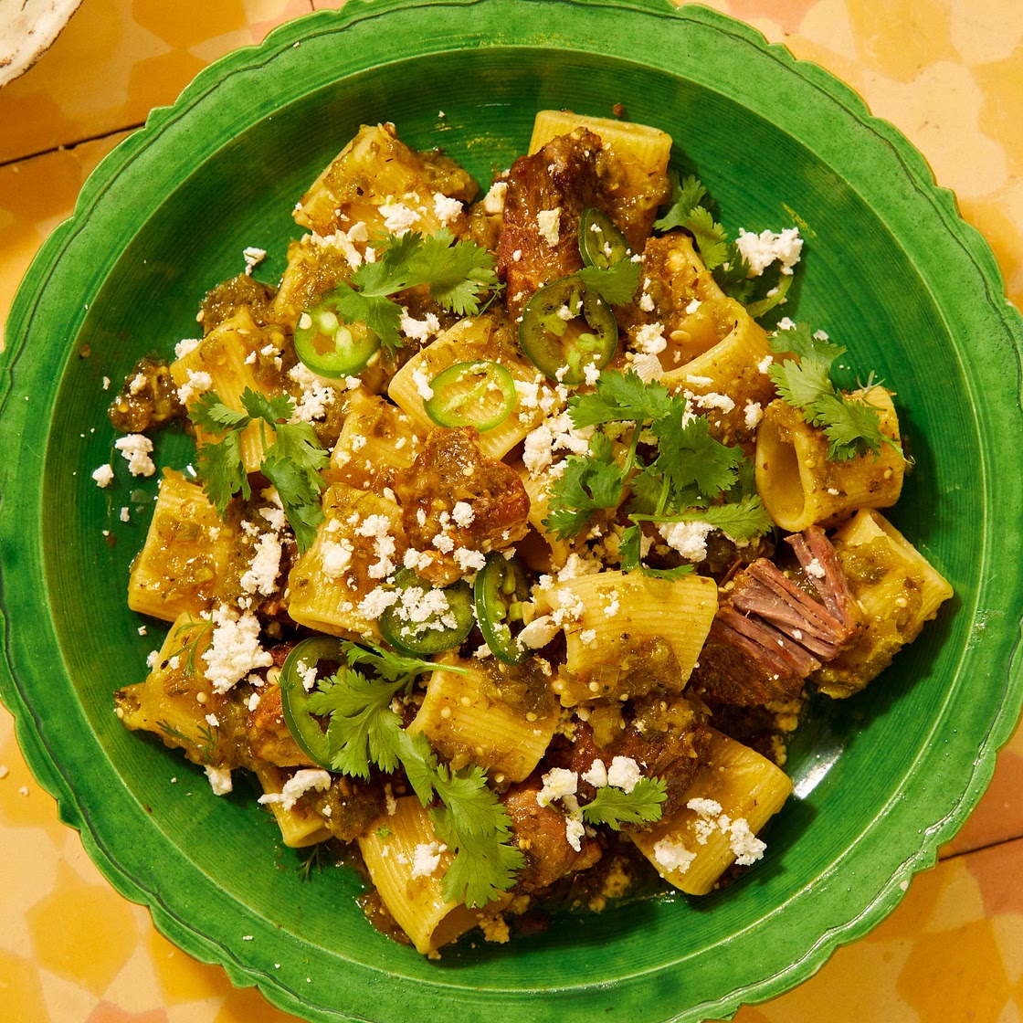 Green Chile Pasta
