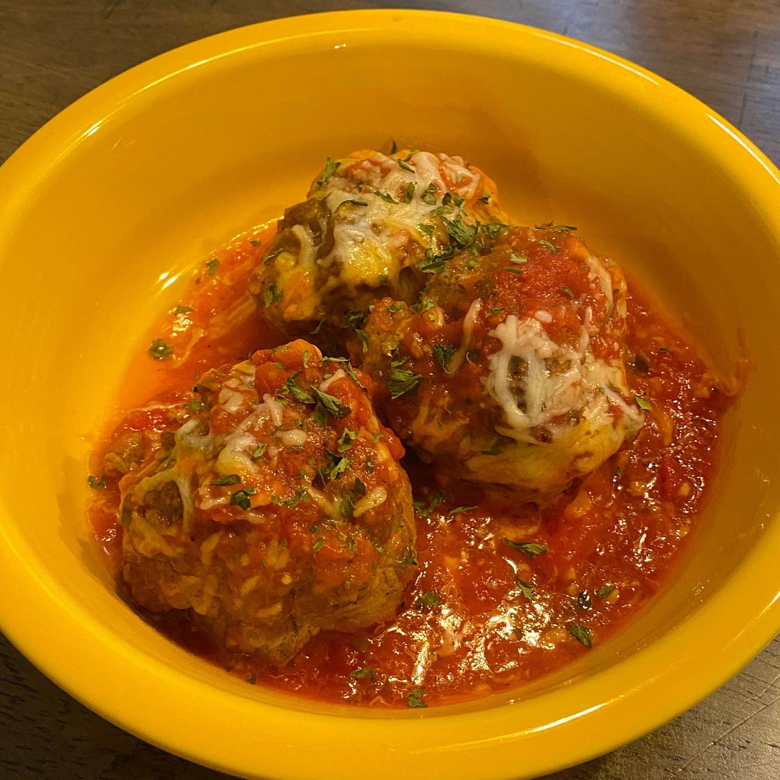 Keto Meatballs Italian Style (Gluten Free)