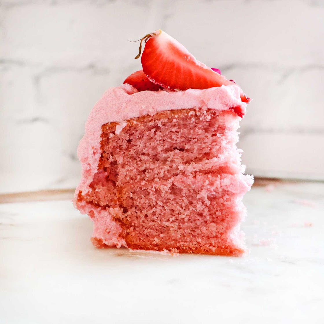 Vegan Strawberry Cake