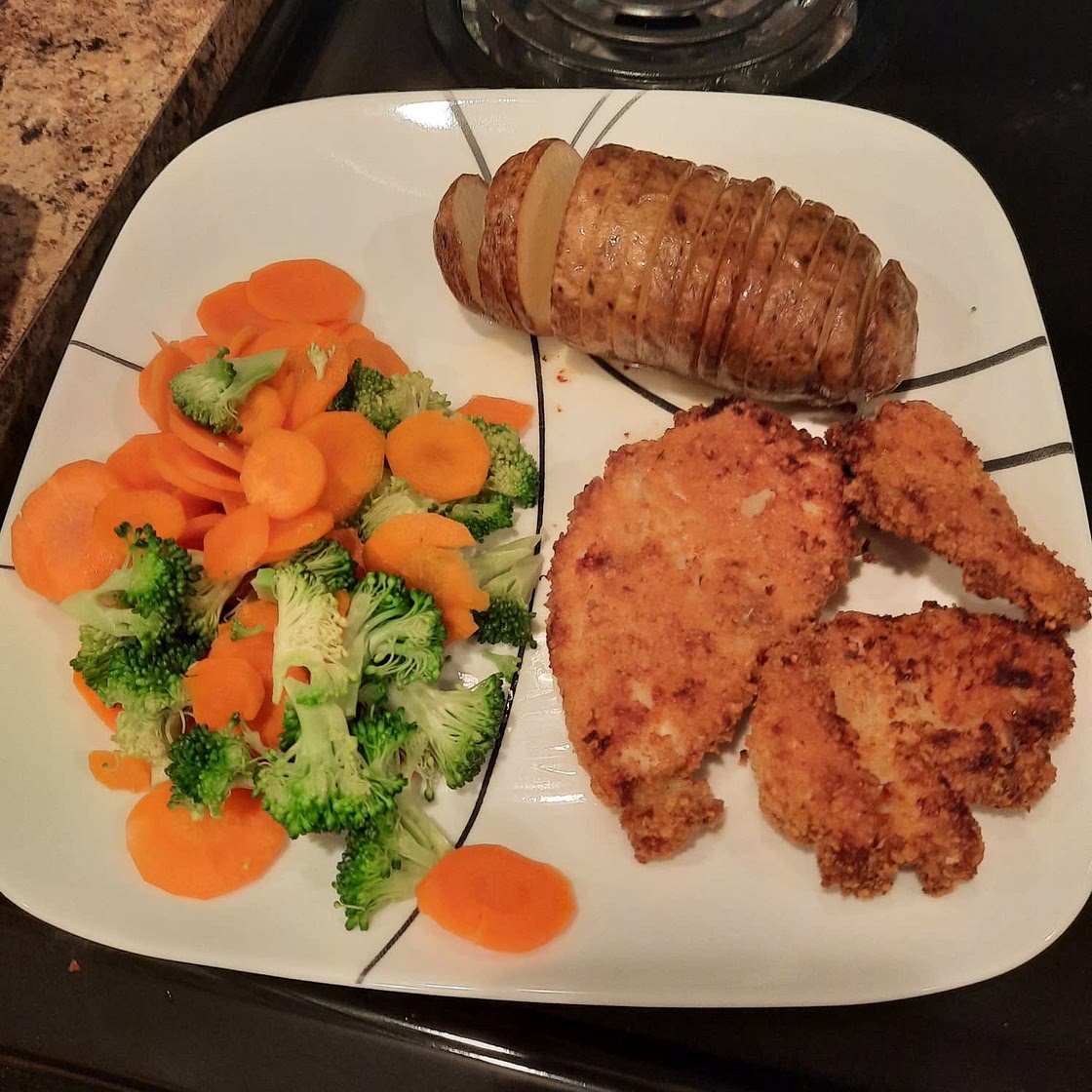 Air Fryer Parmesan Crusted Chicken
