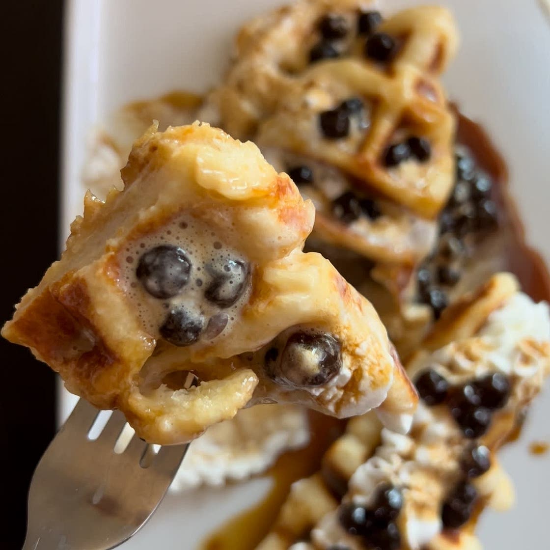 Boba Croffle