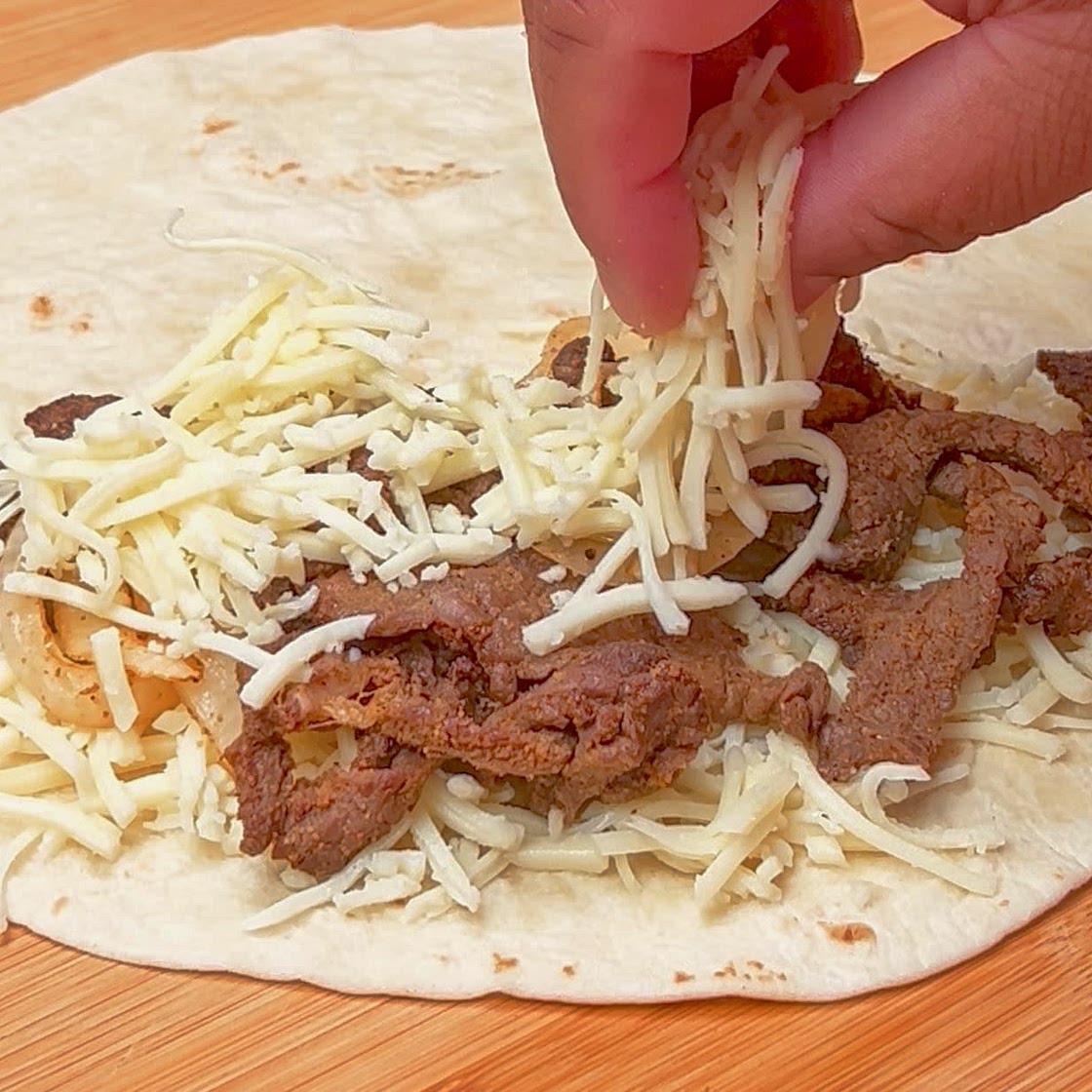 Air Fryer Steak Quesadilla 