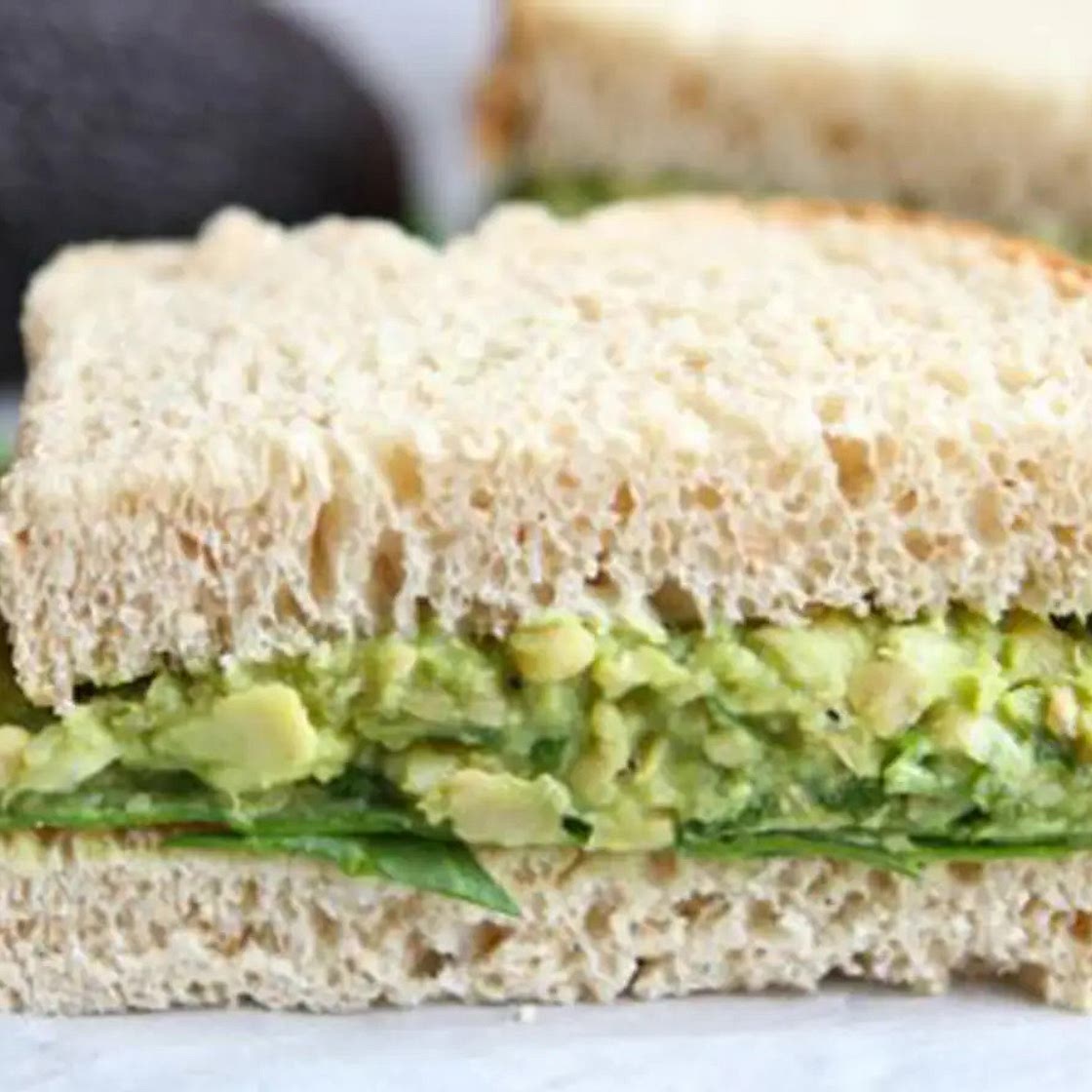 Purée de pois chiches et d'avocats