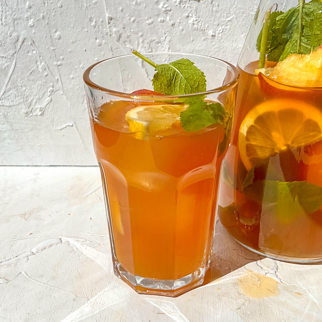 Peach Rooibos Iced tea