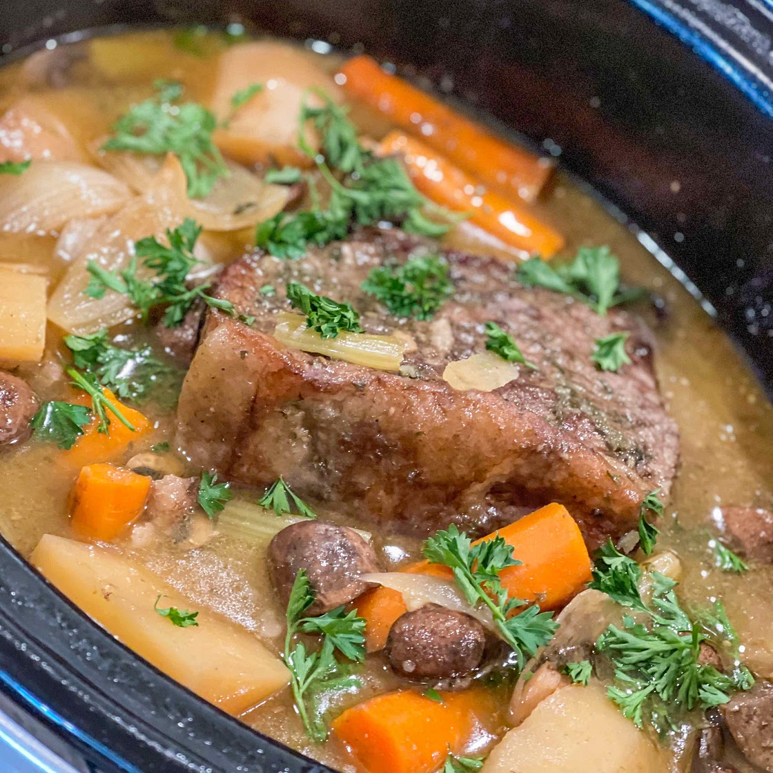 The ultimate pot roast dinner 