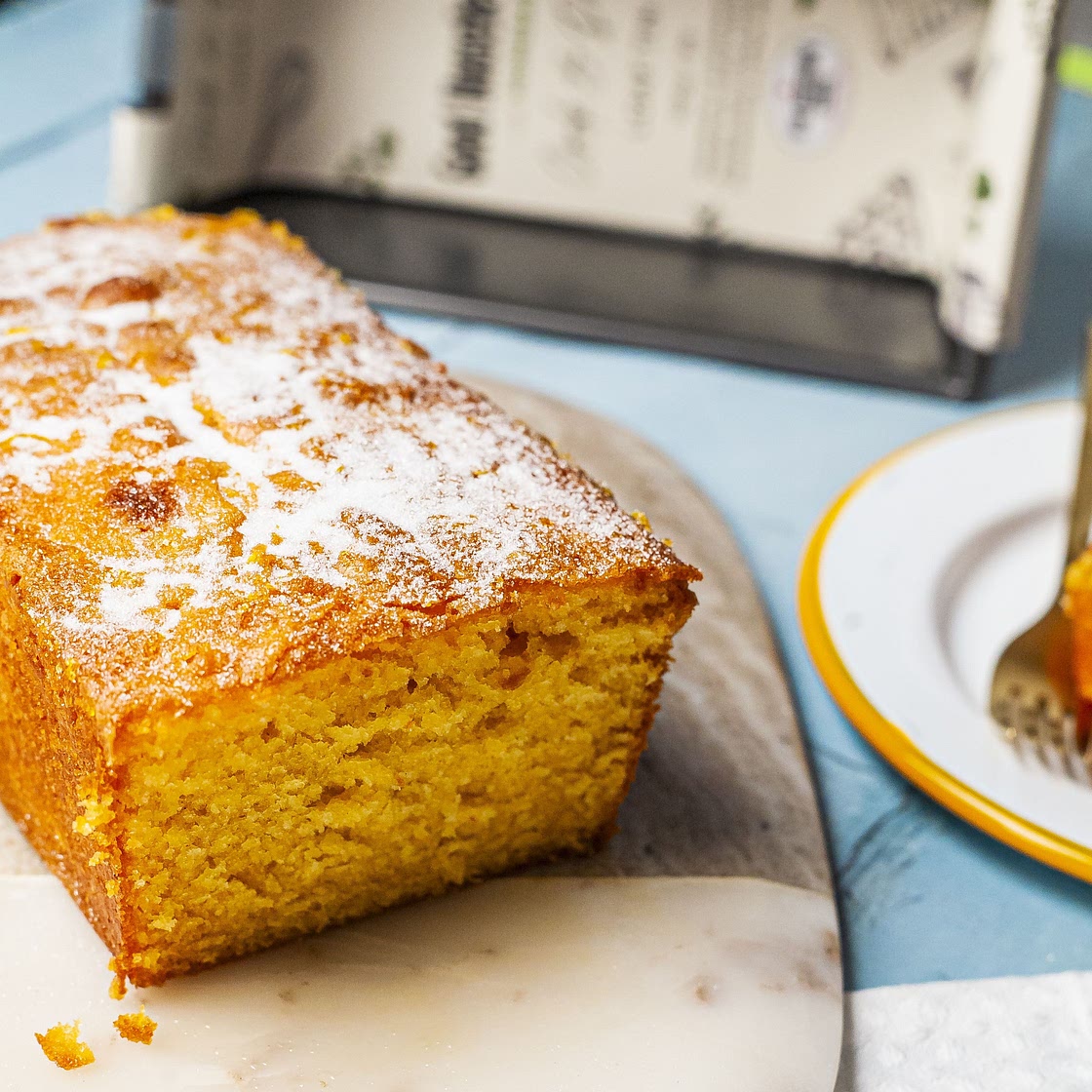 Zesty orange drizzle cake recipe