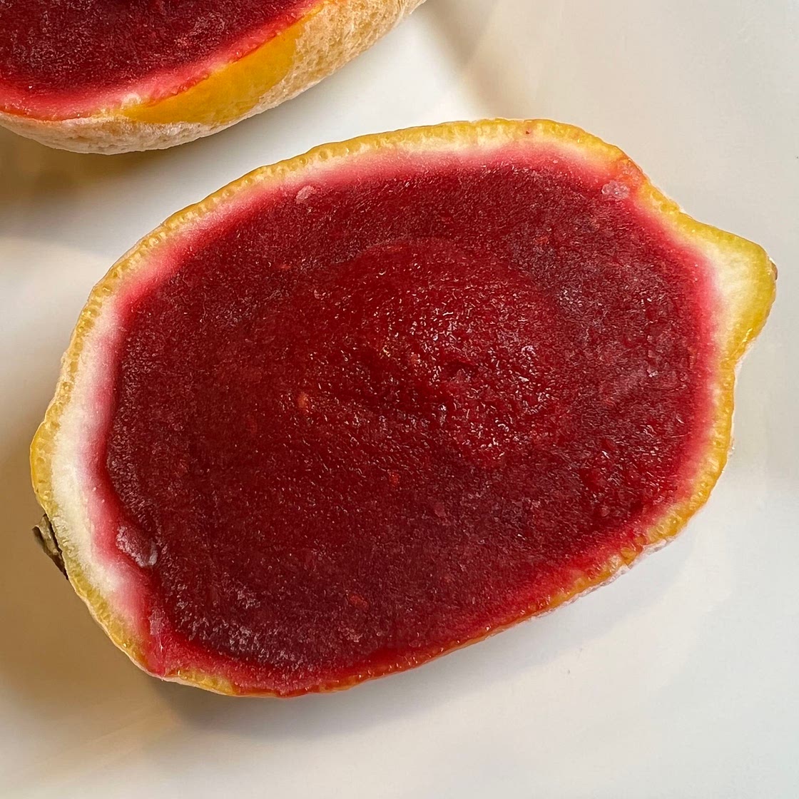 Boozy Raspberry Lemonade Sorbet 