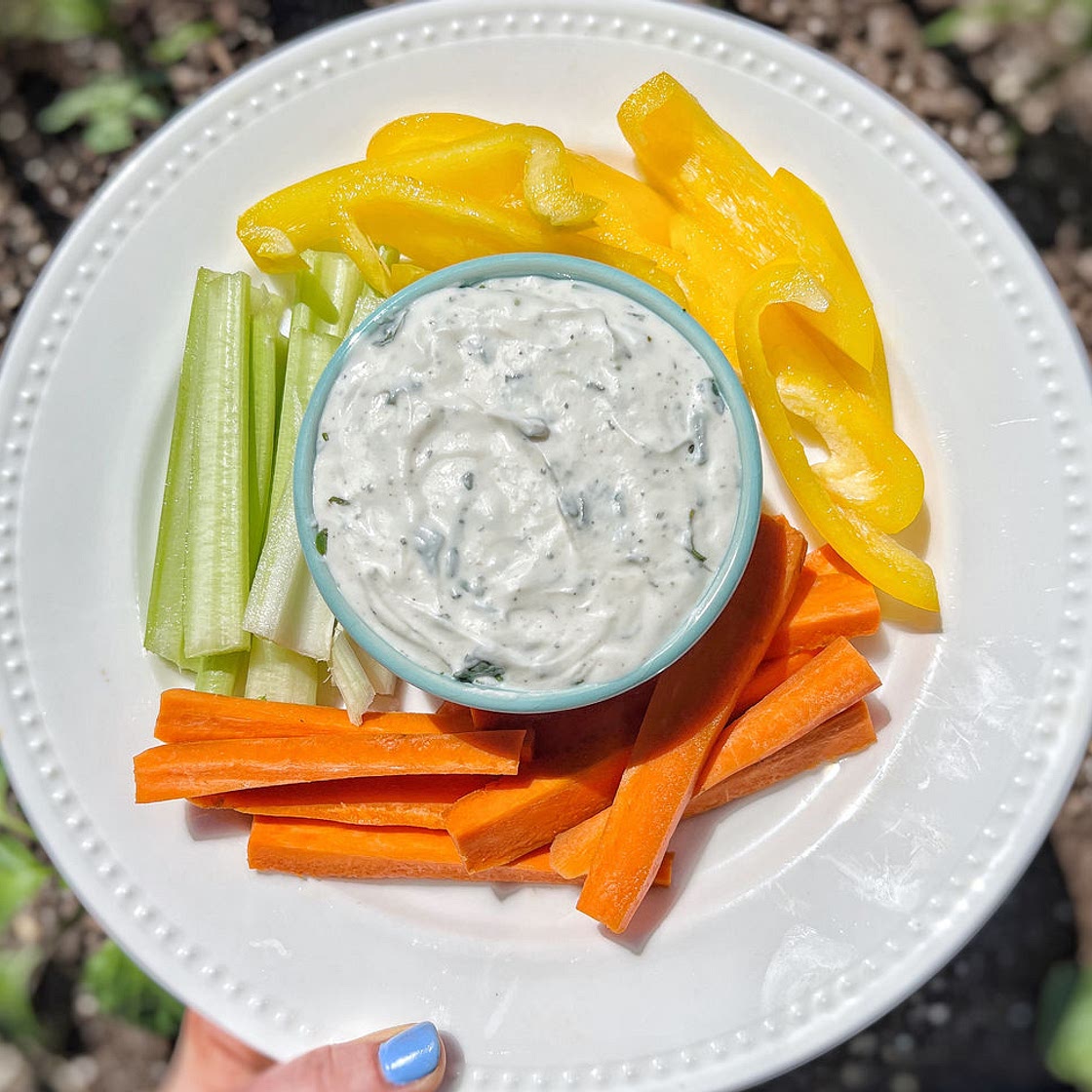 *Healthier* Ranch Dip