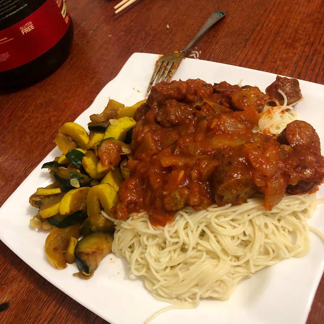 Spaghetti + Meat
