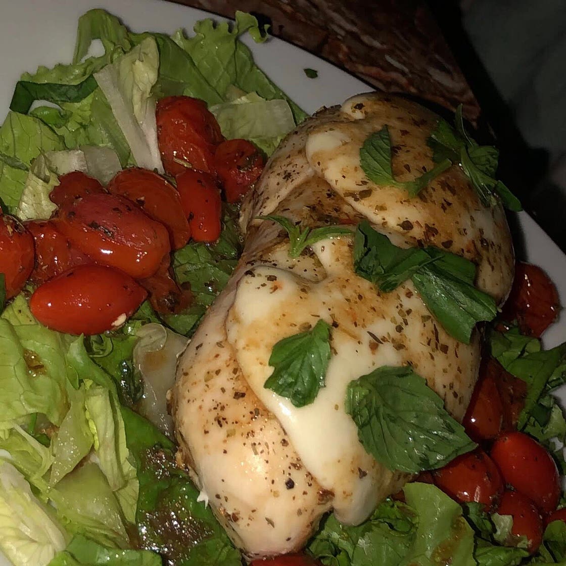 Sheet Pan Caprese Chicken