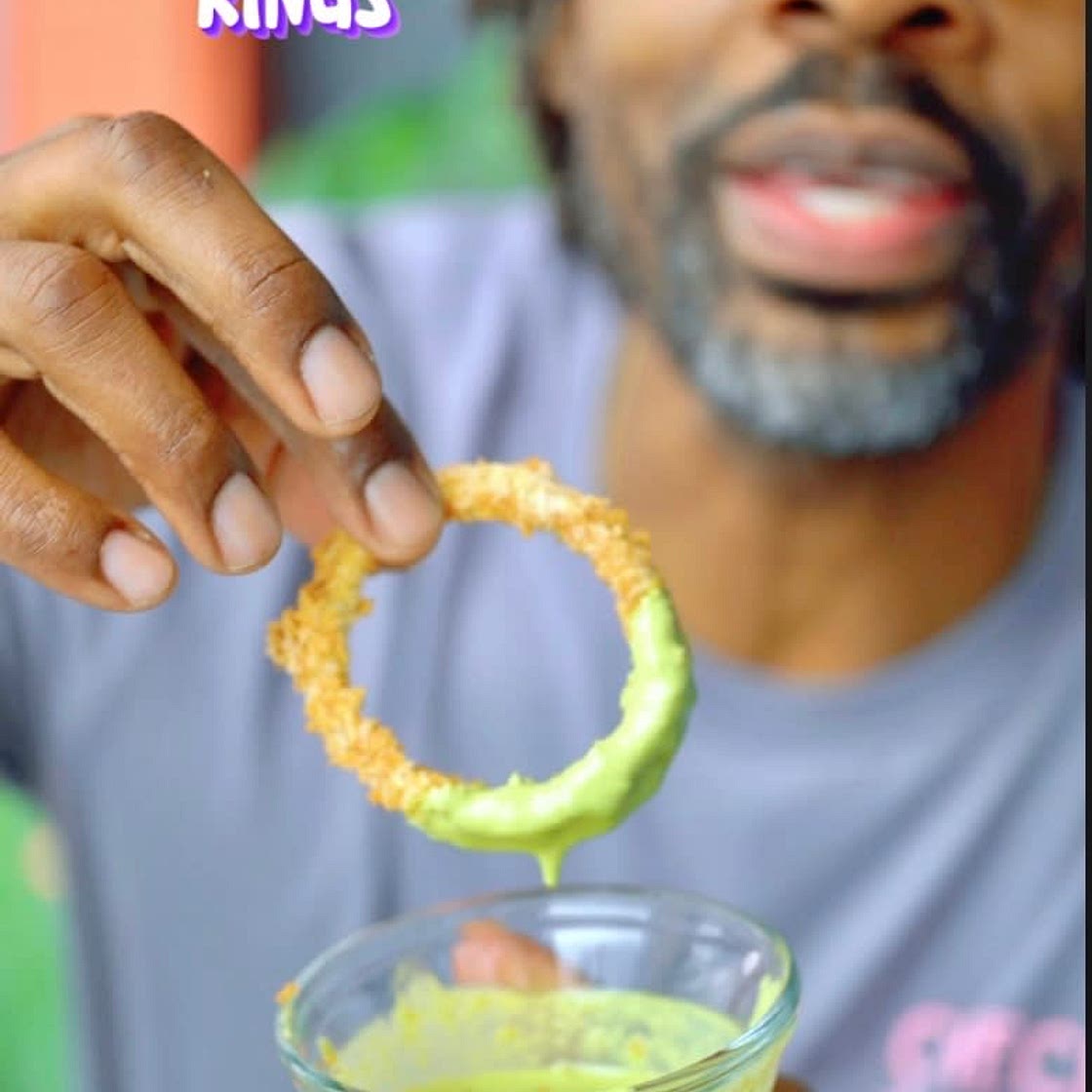 Cajun Style Air Fried Onion Rings