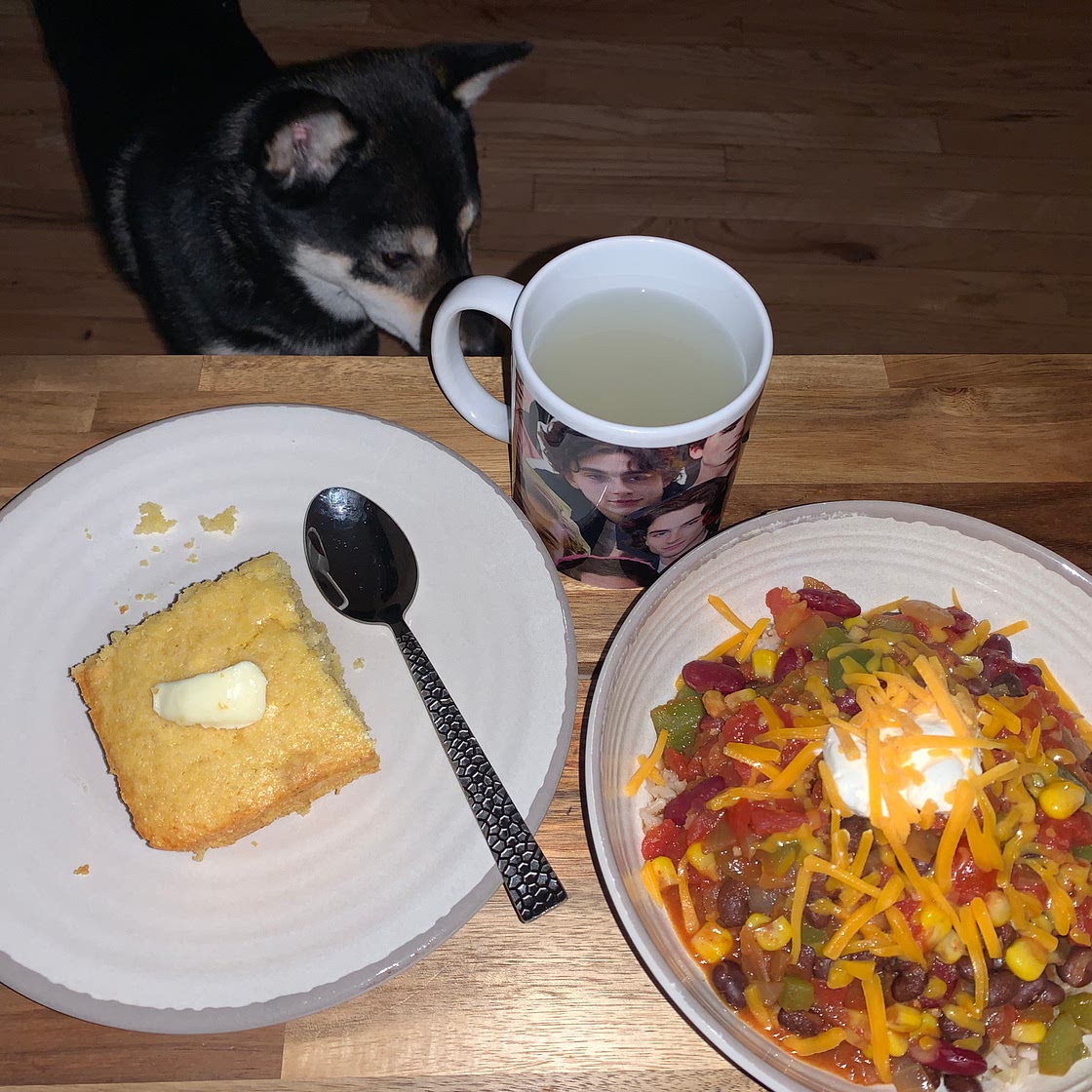 Red, Gold, Black, and Green Chili