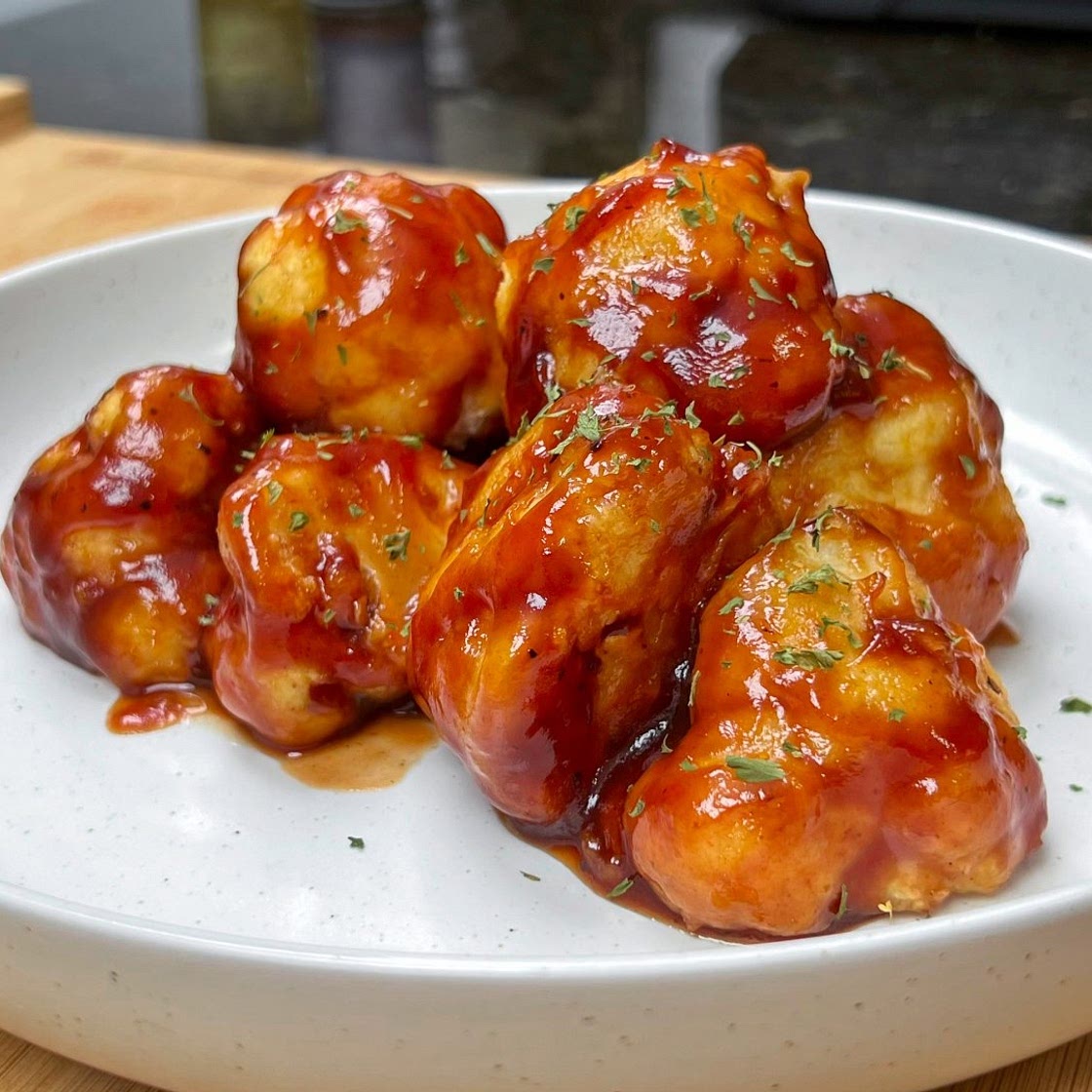Air Fryer D’usse Honey BBQ Cauliflower Wings