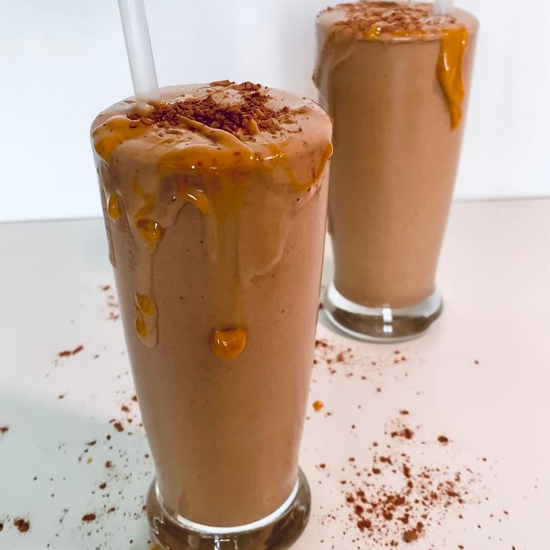 Vegan, Peanut Butter Chocolate Shake
