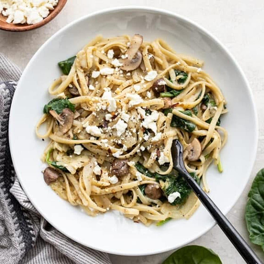 Spinach and Artichoke One Pot 