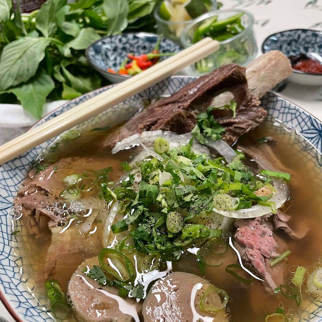 Phở Bò - Vietnamese Beef Noodle Soup