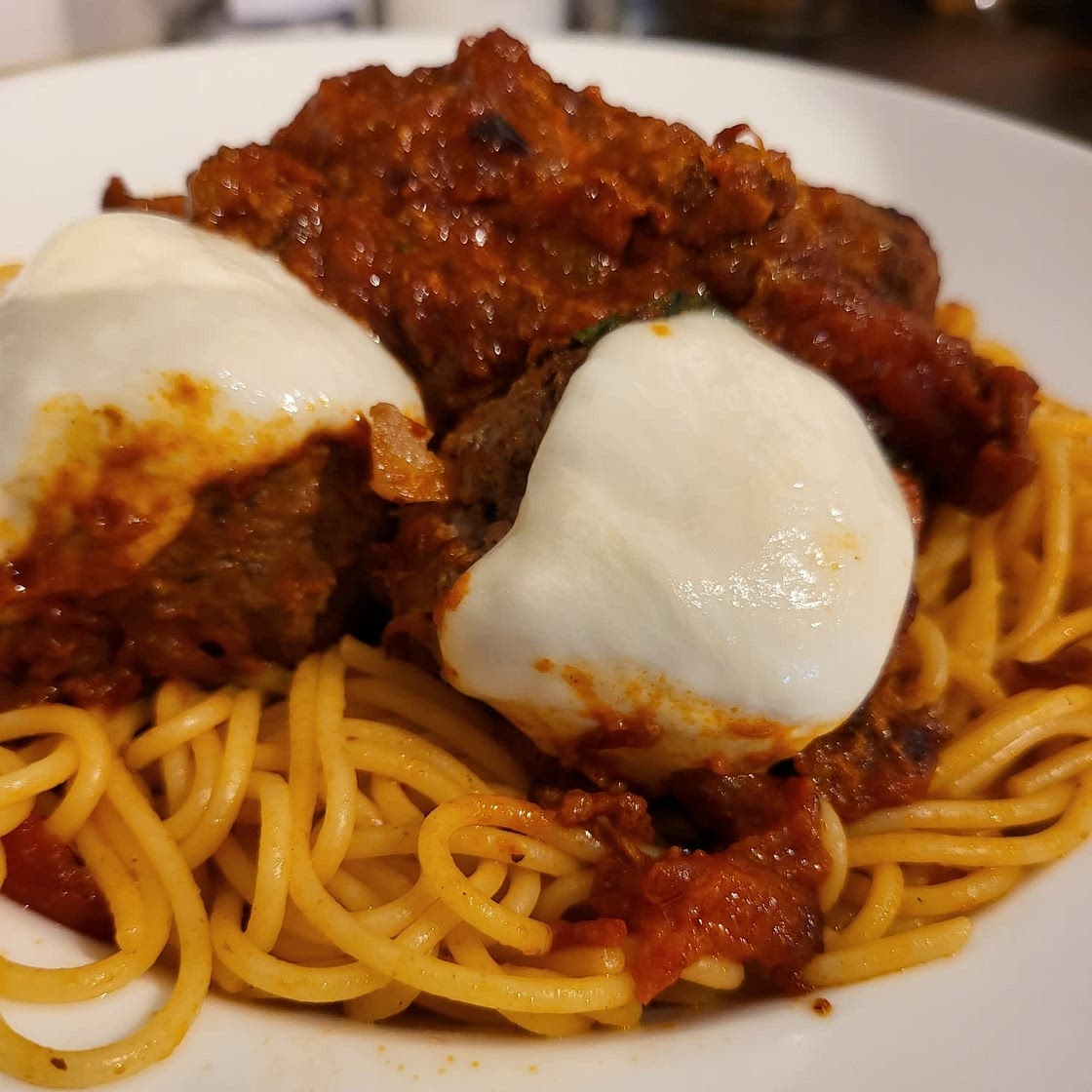 Baked Italian Keto Meatballs