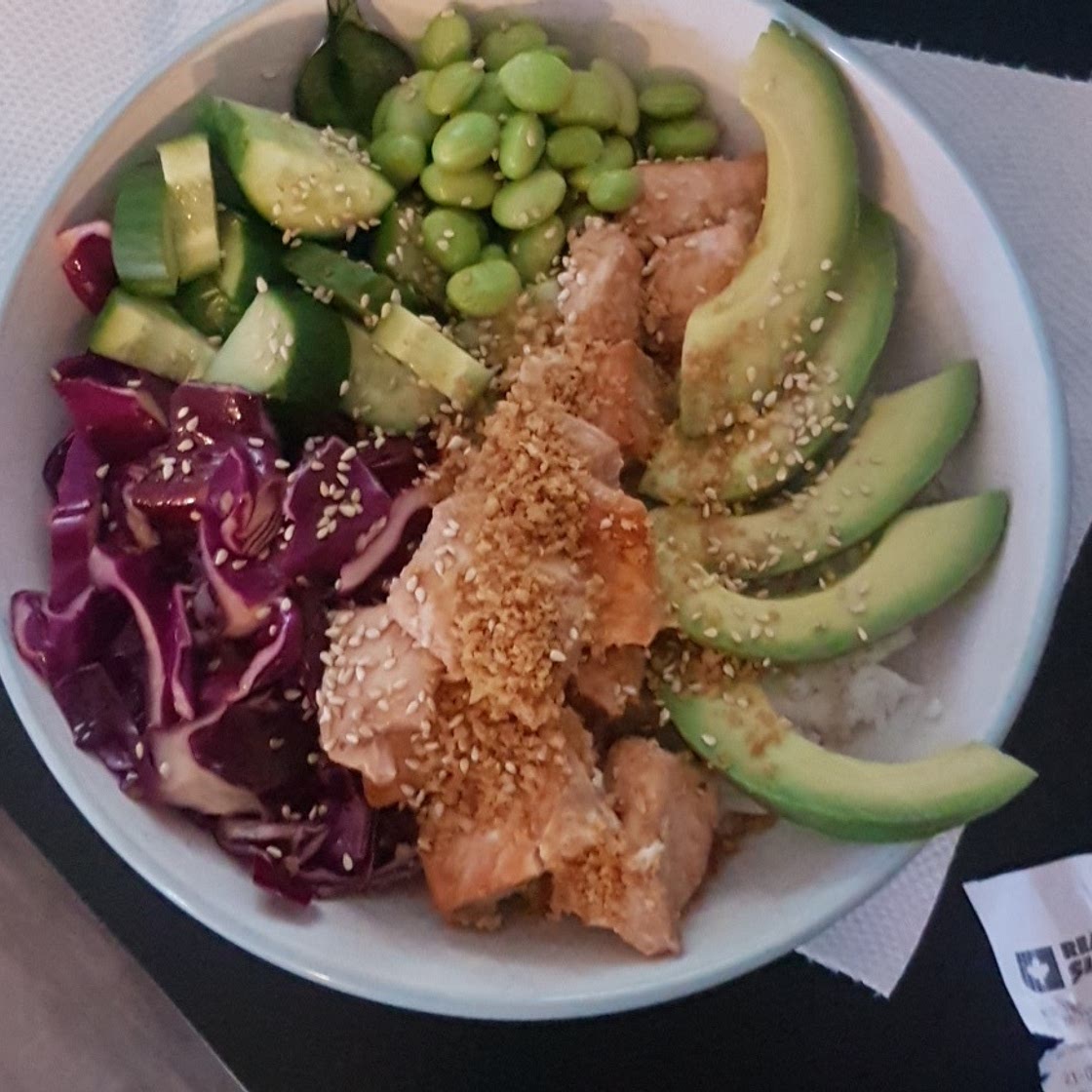Spicy Salmon Maki Bowl