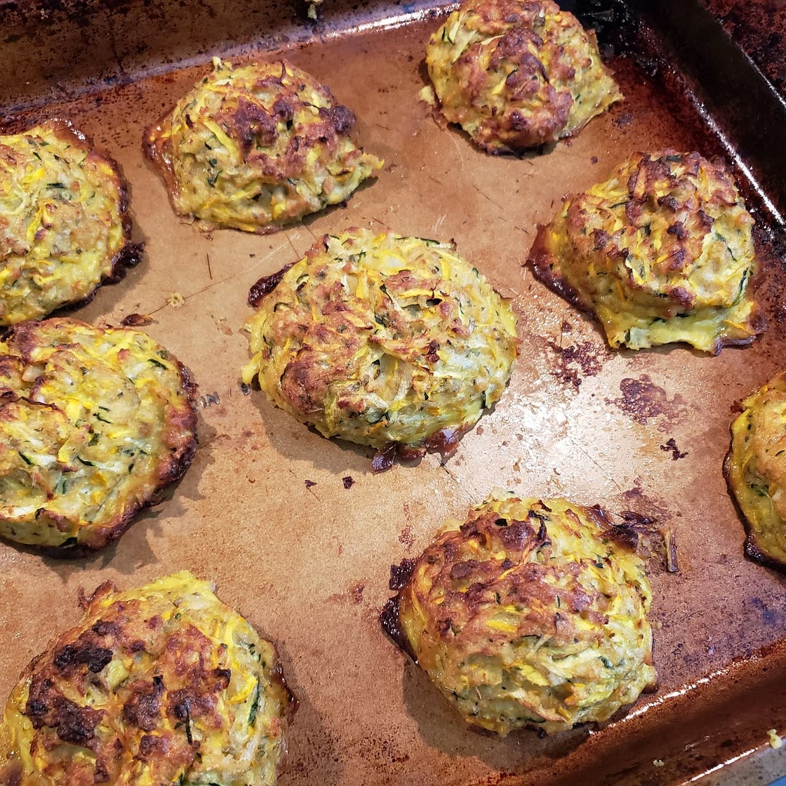 Zucchini Garlic Bites