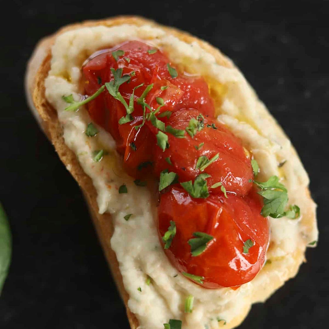 White Bean Dip with Roasted Tomatoes