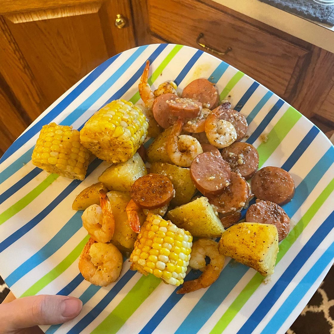 Sheet Pan Shrimp Boil