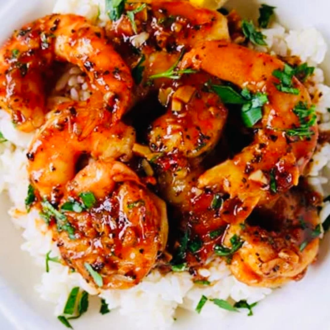 Sweet & Spicy Shrimp Stir-Fry