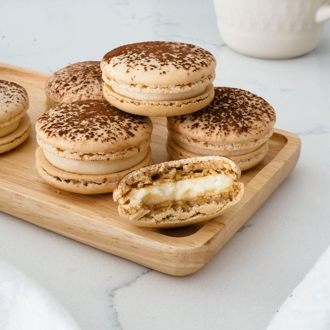 Tiramisu Macarons