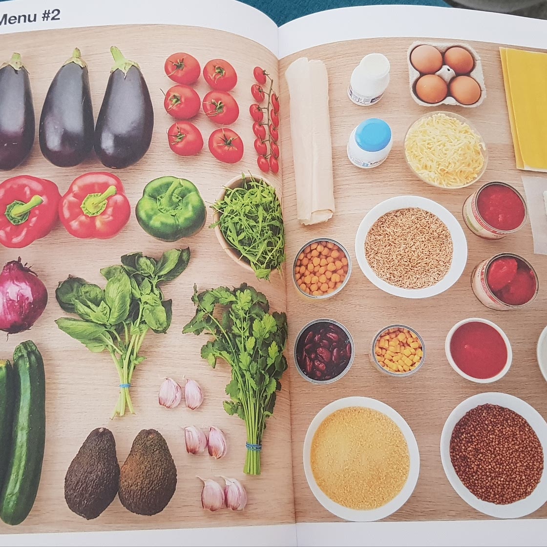 Batch cooking Été Menu #2