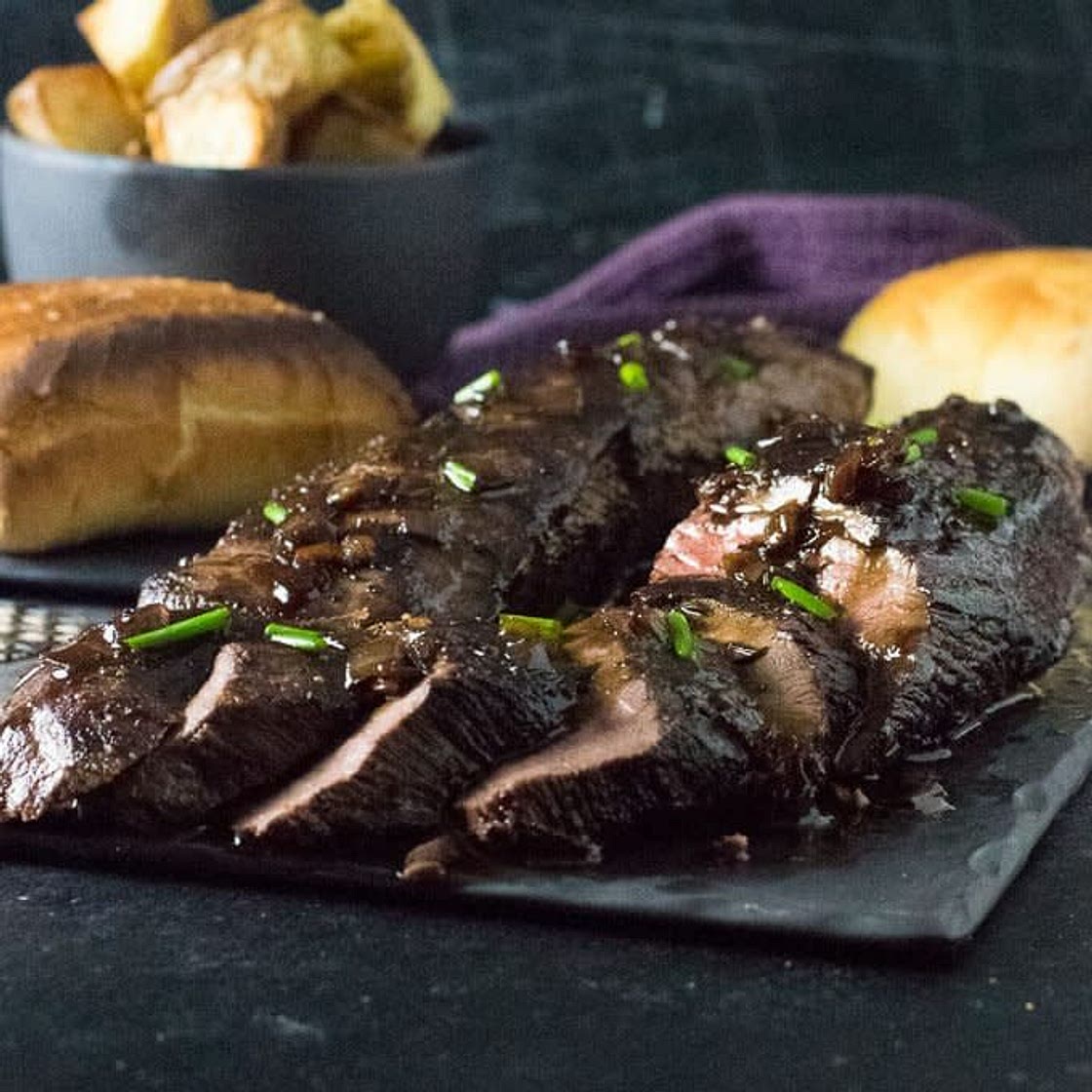 Balsamic Venison Roast Tenderloin