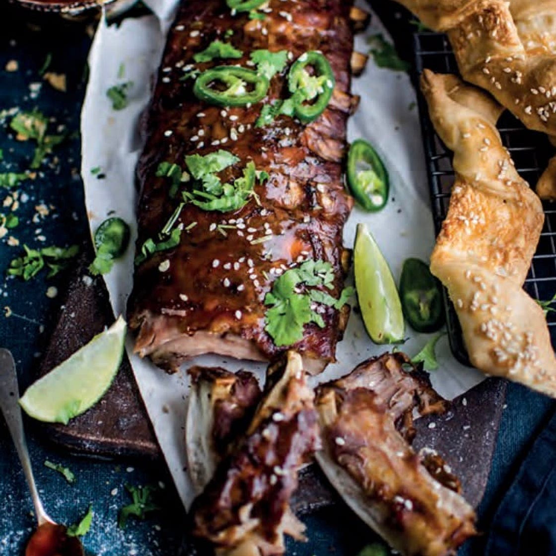 Sticky ribs